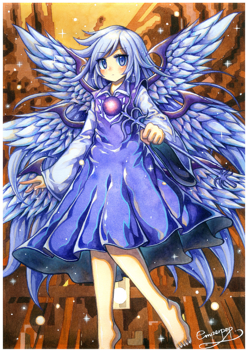 sariel (touhou) drawn by emperpep