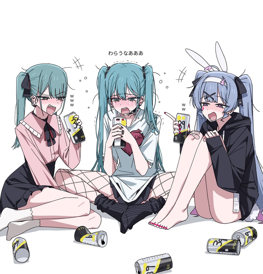 hatsune miku (vocaloid and 3 more) drawn by channel_(caststation)