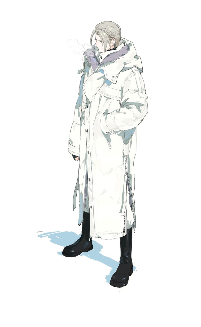 rufus shinra (final fantasy and 2 more) drawn by quxiaochong