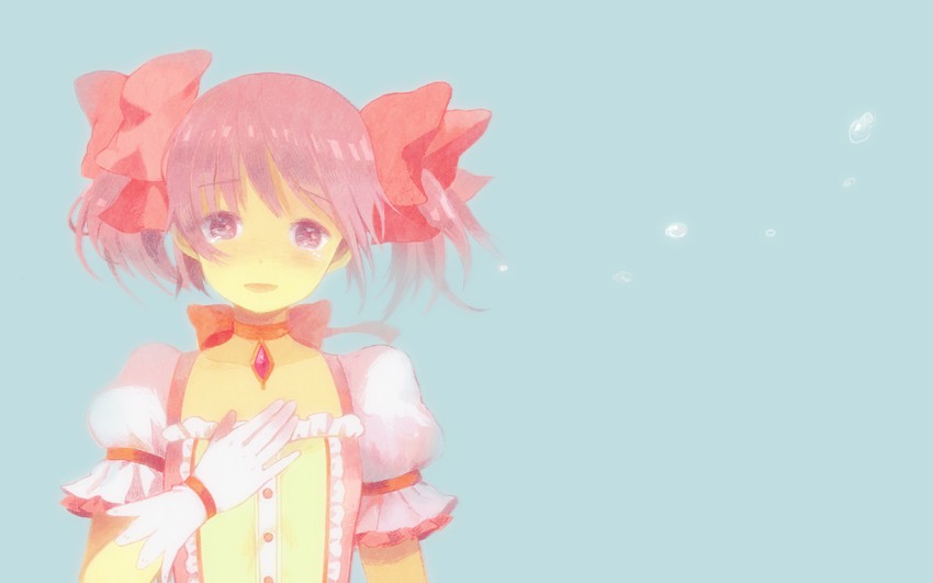 kaname madoka (mahou shoujo madoka magica) drawn by keyaki_(mora_ll)