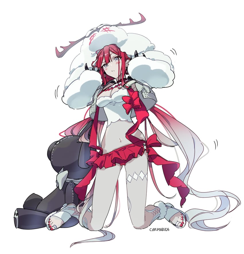 baobhan sith and cernunnos (fate and 1 more) drawn by carimarica
