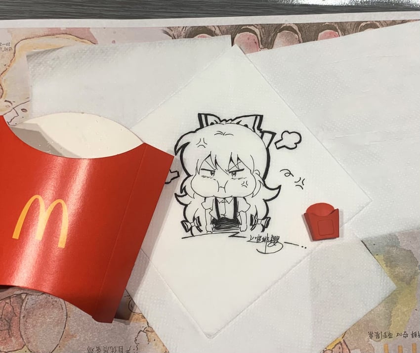 fujiwara no mokou (touhou and 1 more) drawn by jokanhiyou