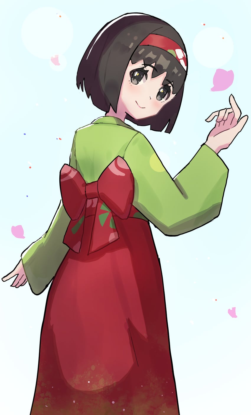 erika (pokemon and 1 more) drawn by chaki_illustrator