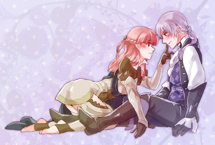 female corrin and jakob (fire emblem and 1 more) drawn by liefe