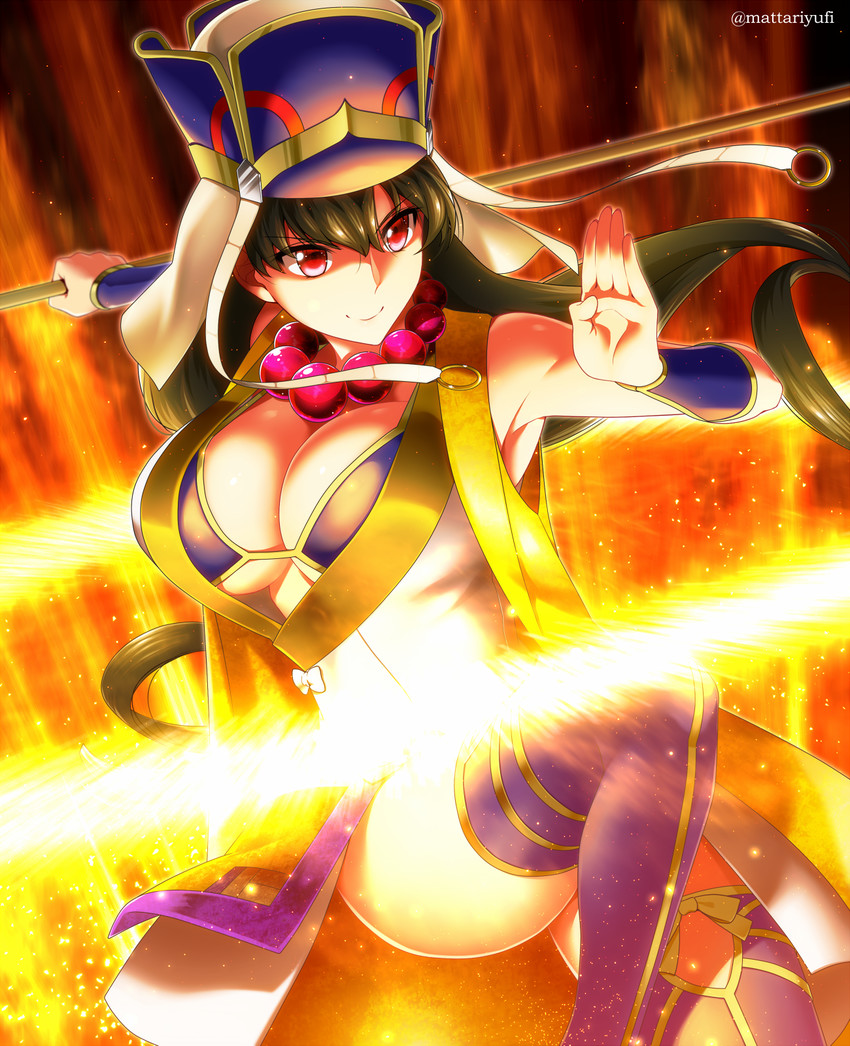 xuangzang sanzang (fate and 1 more) drawn by mattari_yufi