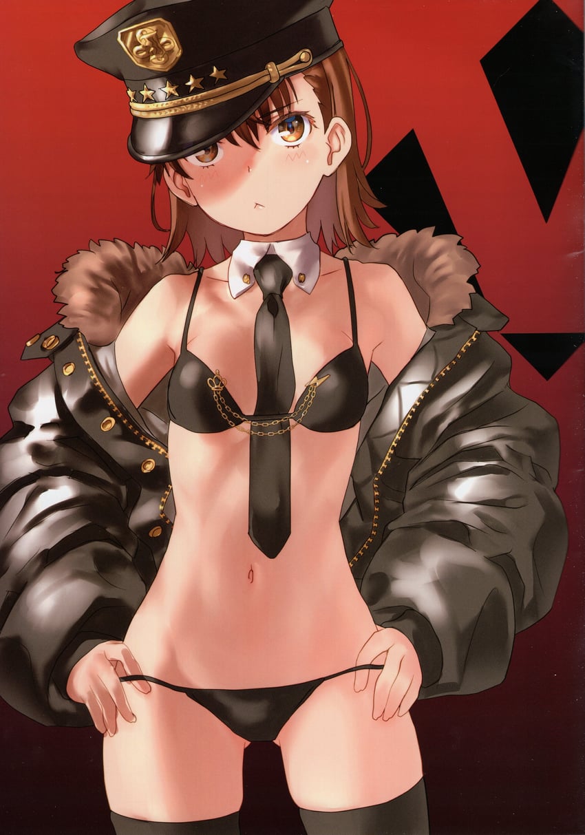 misaka mikoto (toaru majutsu no index and 2 more) drawn by raika9