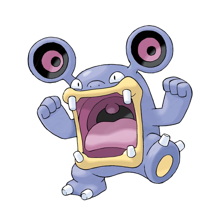loudred (pokemon and 1 more) drawn by sugimori_ken