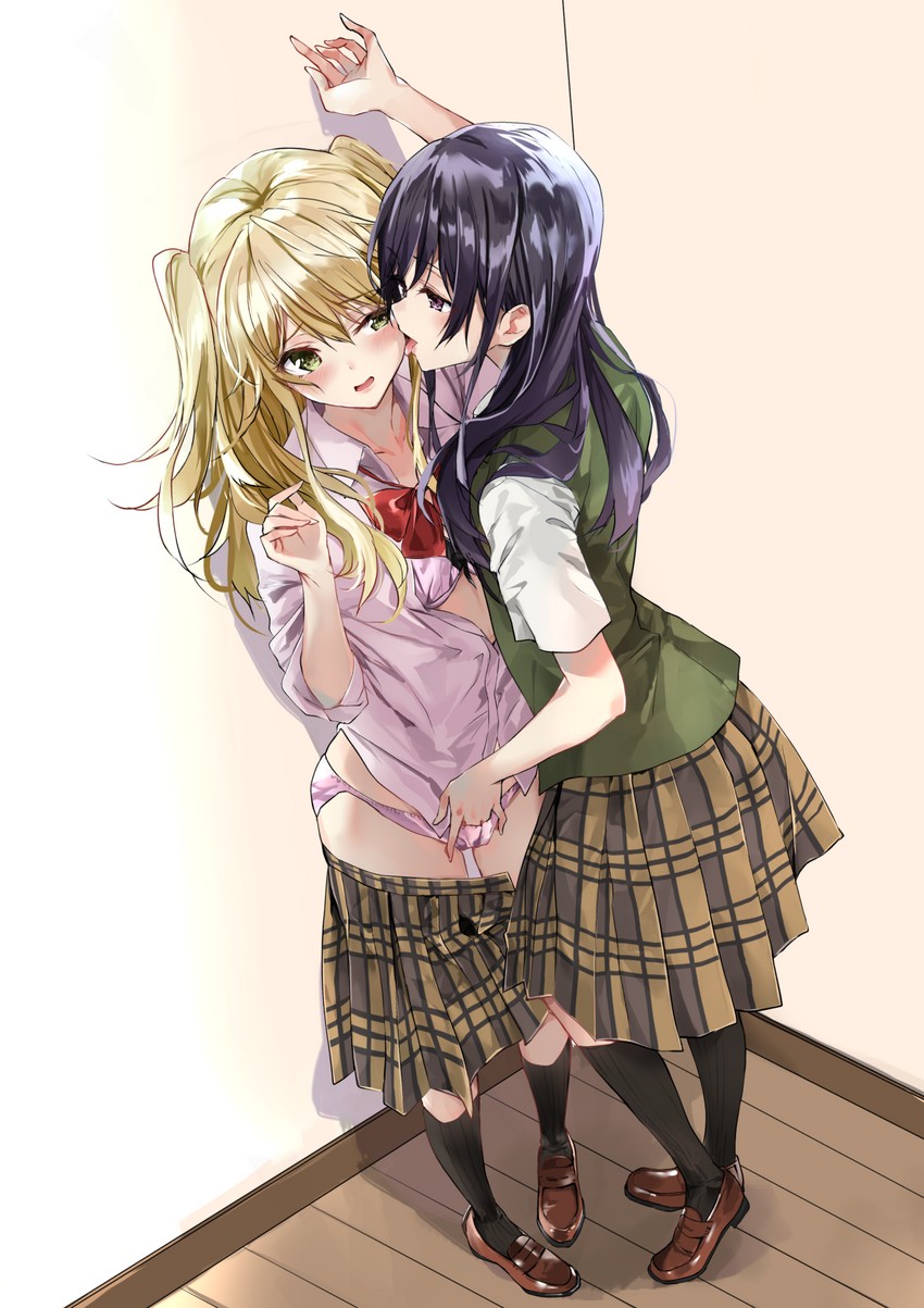 aihara yuzu and aihara mei (citrus) drawn by fujisaki_ribbon