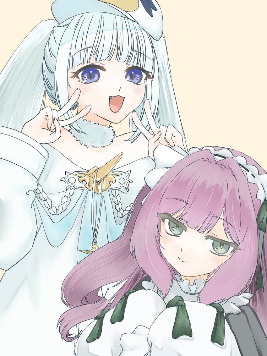 vittorio cuniberti and dmitri donskoi (azur lane) drawn by shampoooohat