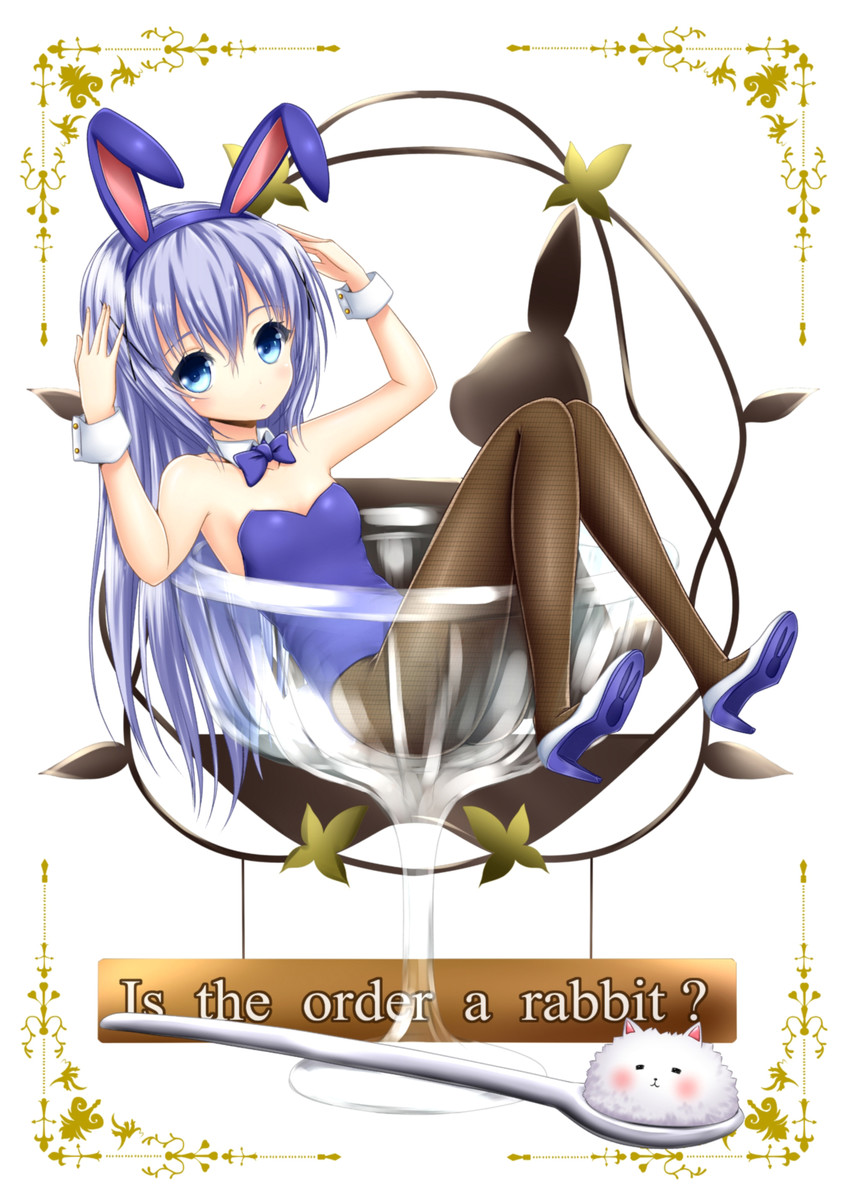 kafuu chino and tippy (gochuumon wa usagi desu ka?) drawn by oosato_haya