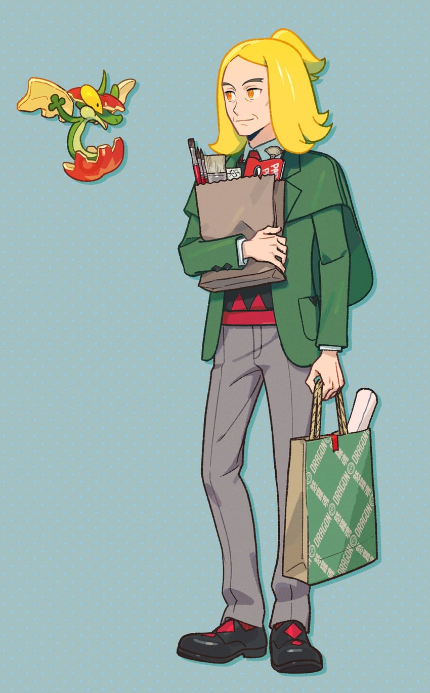 hassel and flapple (pokemon and 1 more) drawn by u2t5k2s5