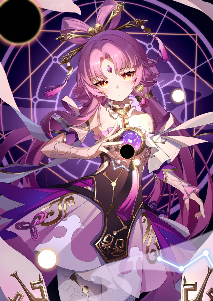 fu xuan (honkai and 1 more) drawn by miyu10366