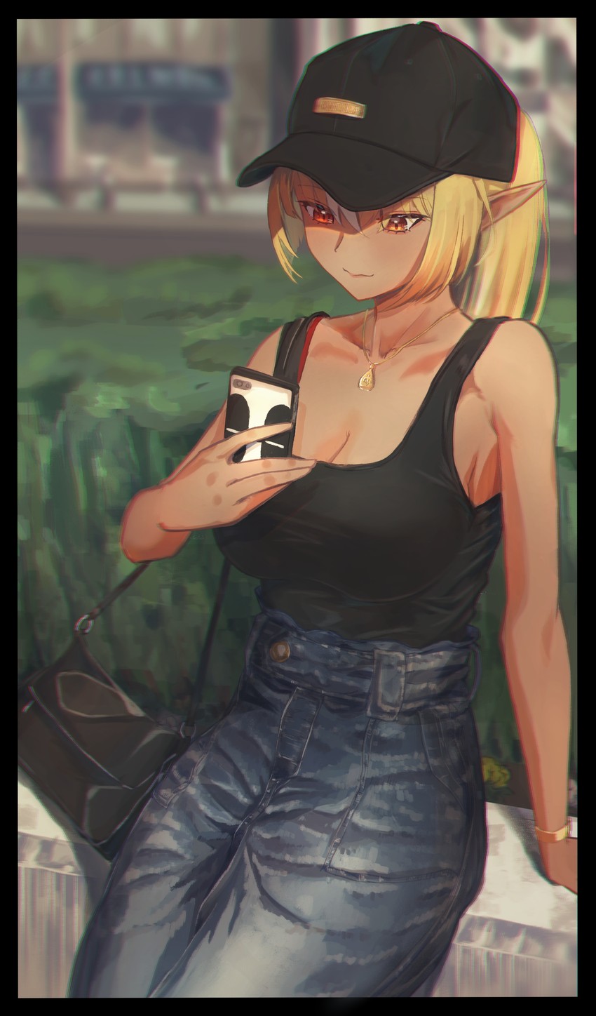 shiranui flare and kintsuba (hololive) drawn by roco_(rocoroco1115)