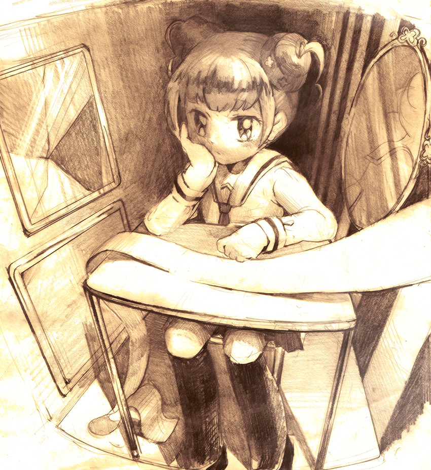 yotsuba alice (precure and 1 more) drawn by warinashi