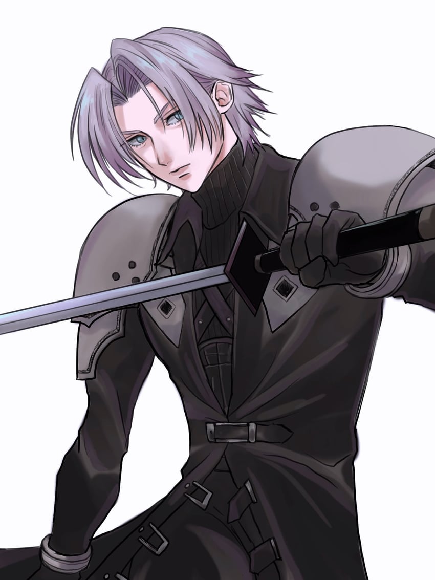sephiroth (final fantasy and 2 more) drawn by niburuchan_zc