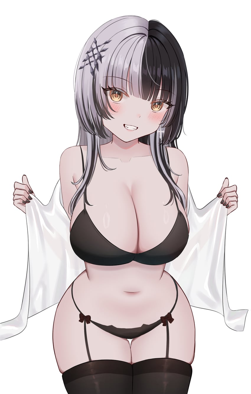 shiori novella (hololive and 1 more) drawn by litch1801