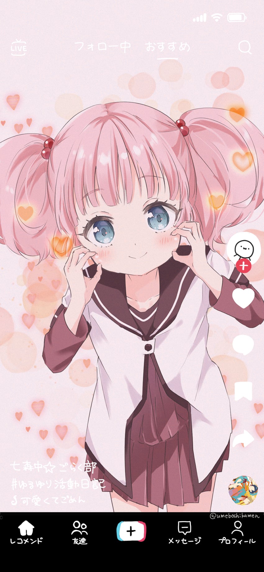 yoshikawa chinatsu and namori (yuruyuri and 2 more) drawn by mearian