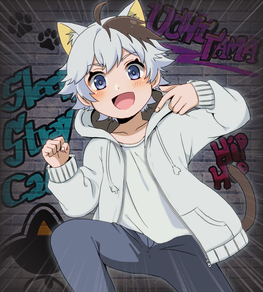 tama and okamoto tama (uchitama?! and 1 more) drawn by oginy