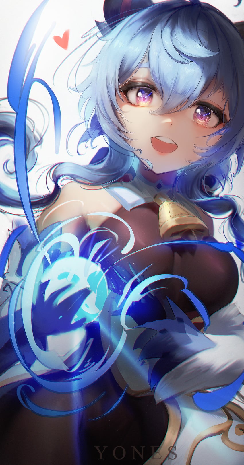 ganyu (genshin impact) drawn by yonesdraws