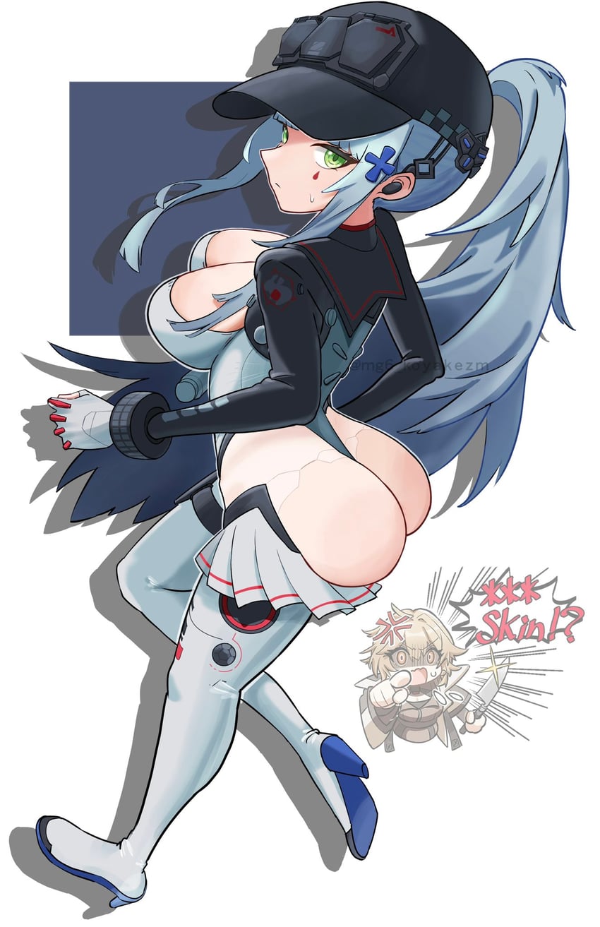 hk416, ots-14, klukai, and groza (girls' frontline and 1 more) drawn by mg6_koyakezm