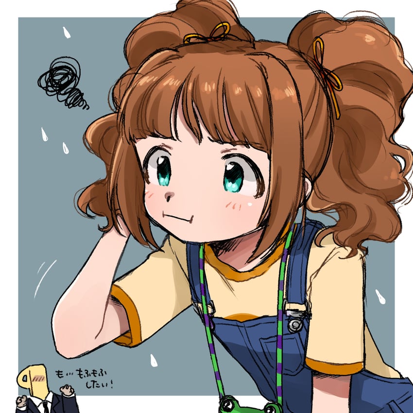 producer, takatsuki yayoi, and p-head producer (idolmaster) drawn by naruse_ill