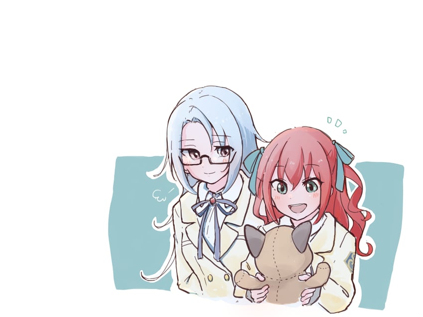 takachiho stella and oogami shiro (shoujo kageki revue starlight and 1 more) drawn by haneshin35