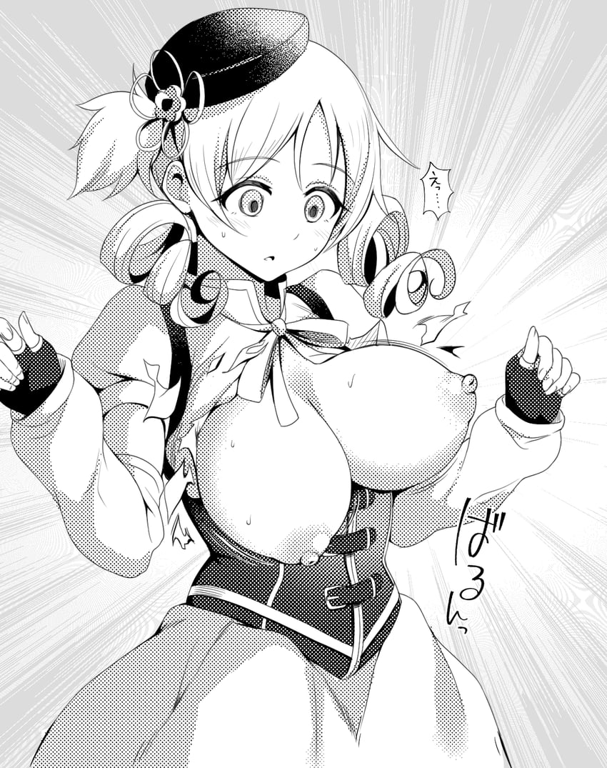 tomoe mami (mahou shoujo madoka magica) drawn by zwei_(santanawamuujojo)