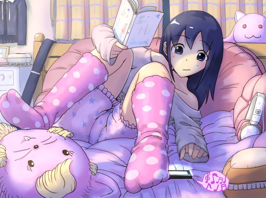 kyubey and nemoto hina (mahou shoujo madoka magica and 1 more) drawn by kitaura_sou