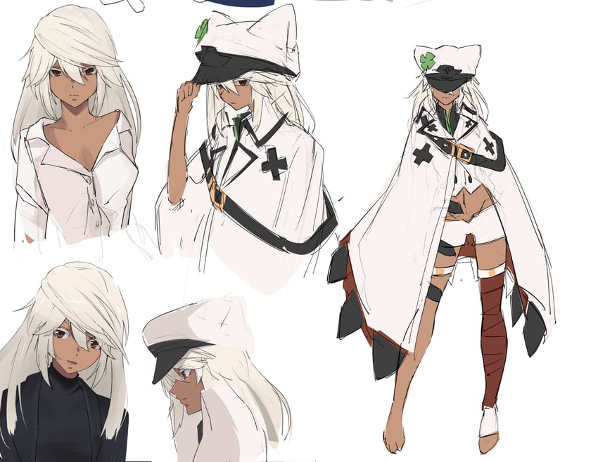 ramlethal valentine (guilty gear and 1 more) drawn by execneet