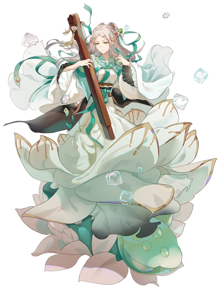 sweet lotus seed soup (food fantasy) drawn by fre_(haochilanzuo)