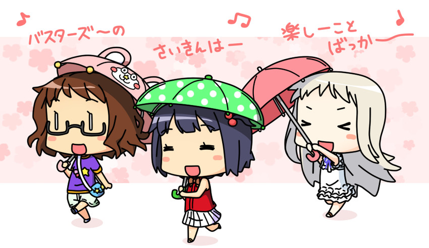 honma meiko, anjou naruko, and tsurumi chiriko (ano hi mita hana no namae wo bokutachi wa mada shiranai.) drawn by k10k