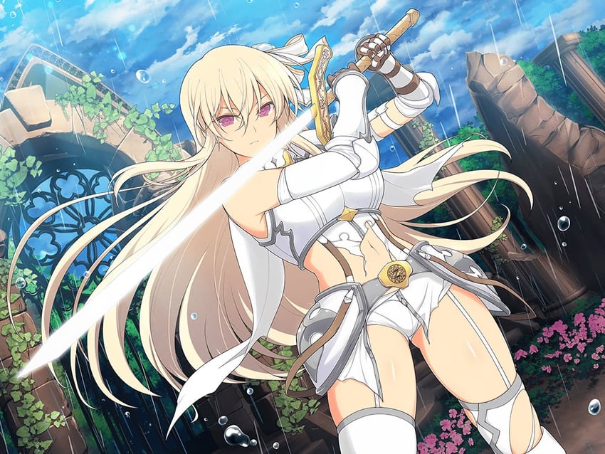 leo (senran kagura and 2 more) drawn by yaegashi_nan