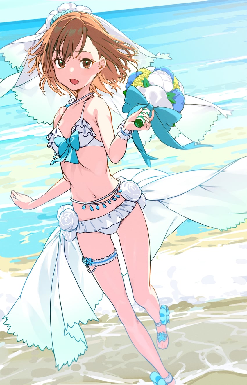 misaka mikoto (toaru majutsu no index and 1 more) drawn by haimura_kiyotaka