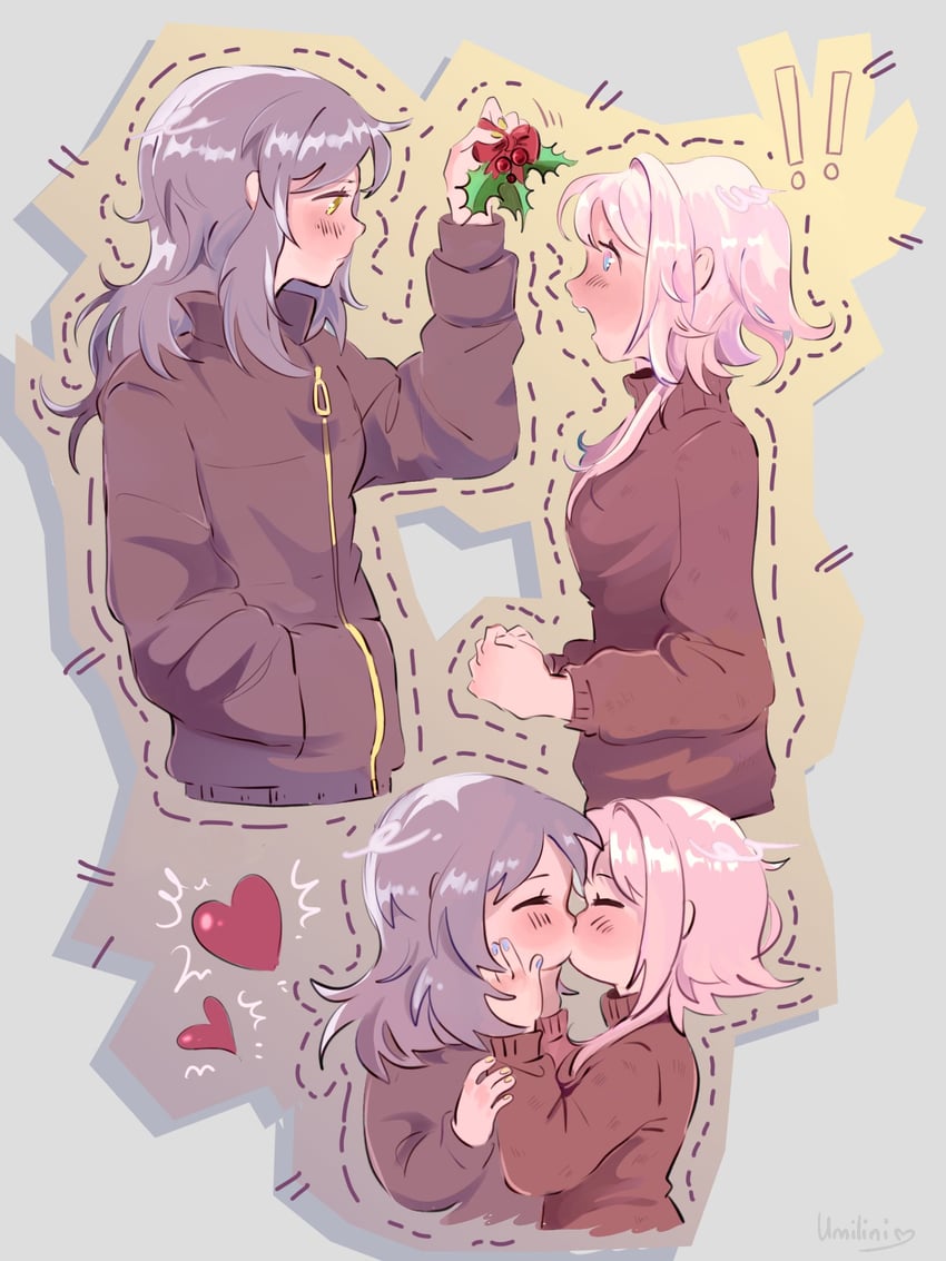 trailblazer, stelle, and march 7th (honkai and 1 more) drawn by umilini2