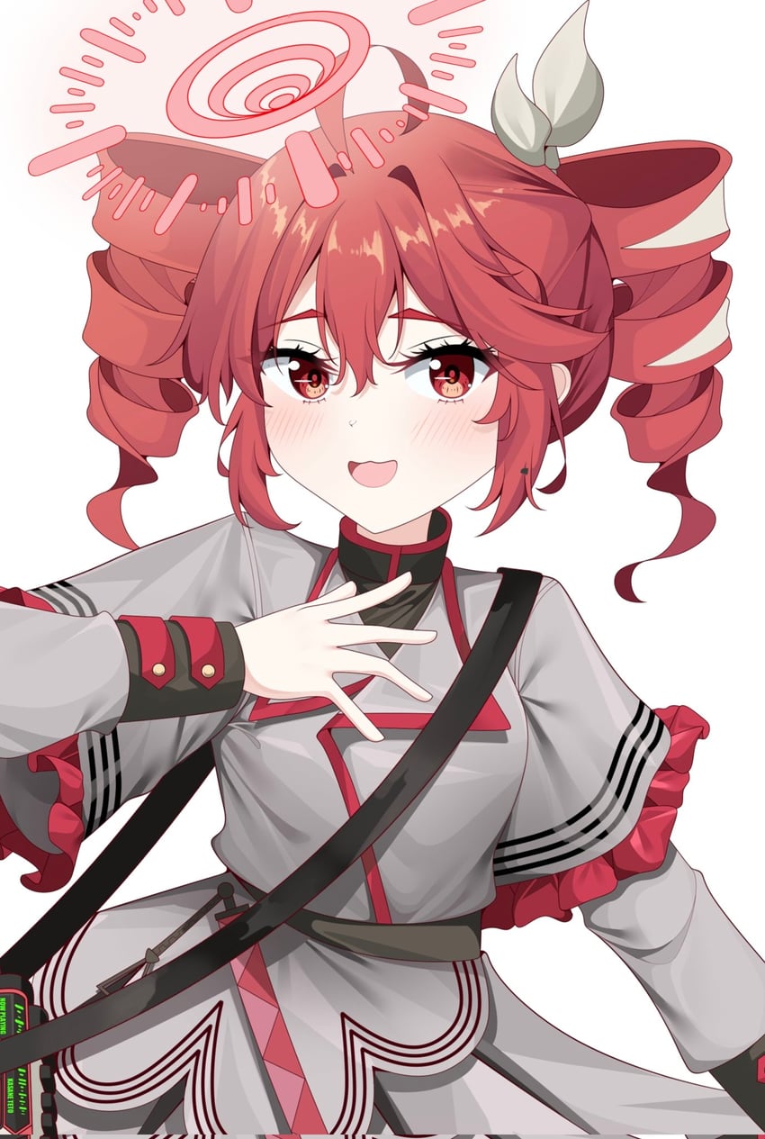 kasane teto (blue archive and 2 more) drawn by reqware
