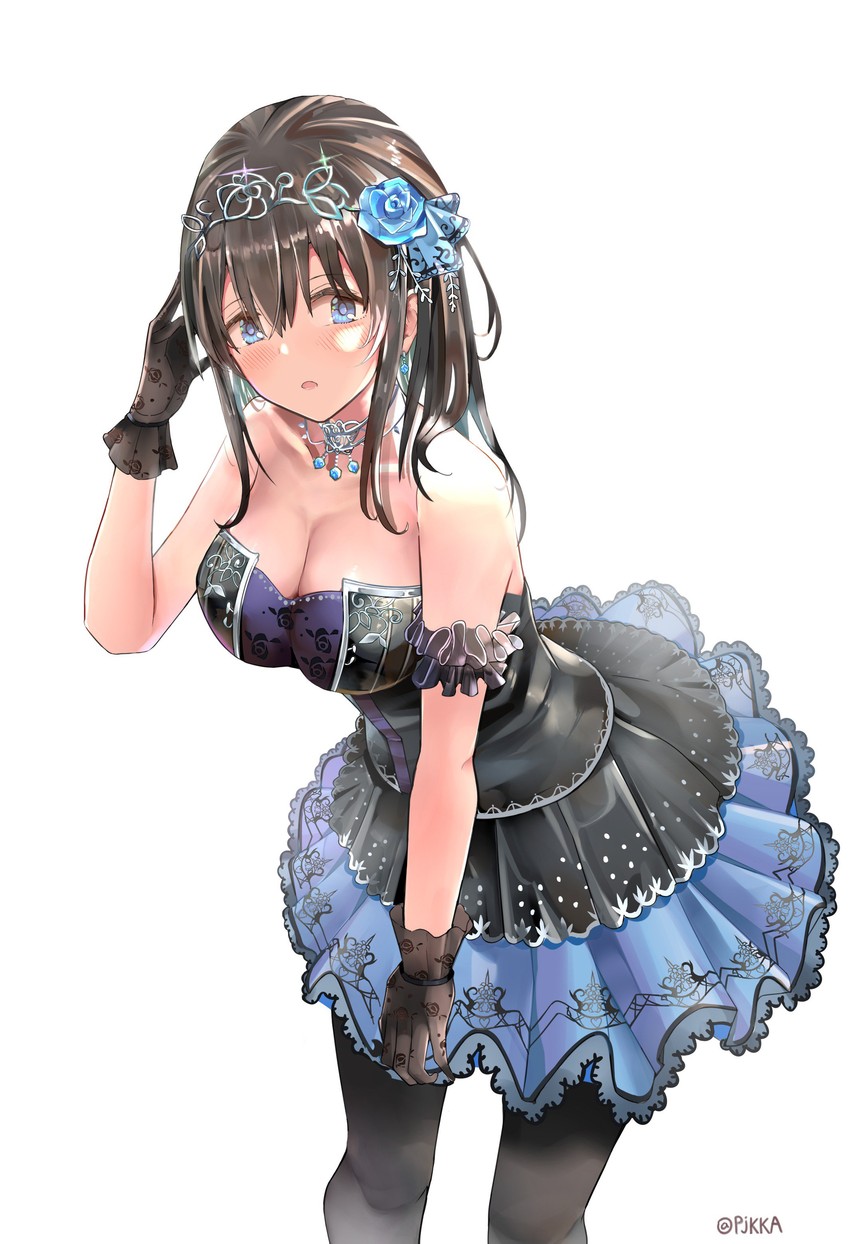 sagisawa fumika (idolmaster and 2 more) drawn by pjkka