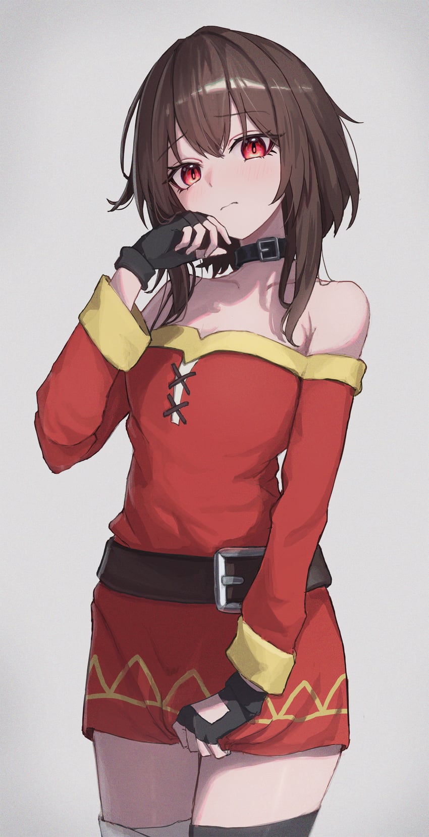megumin (kono subarashii sekai ni shukufuku wo!) drawn by icetea_art