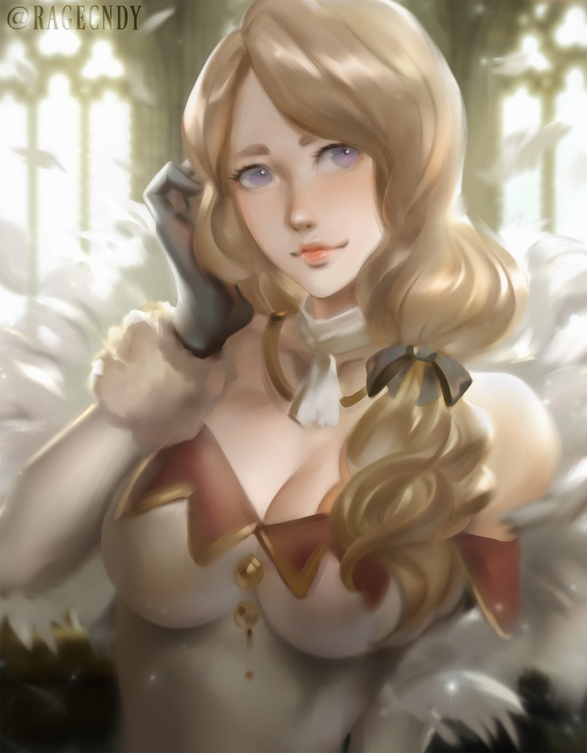 mercedes von martritz (fire emblem and 1 more) drawn by ragecndy
