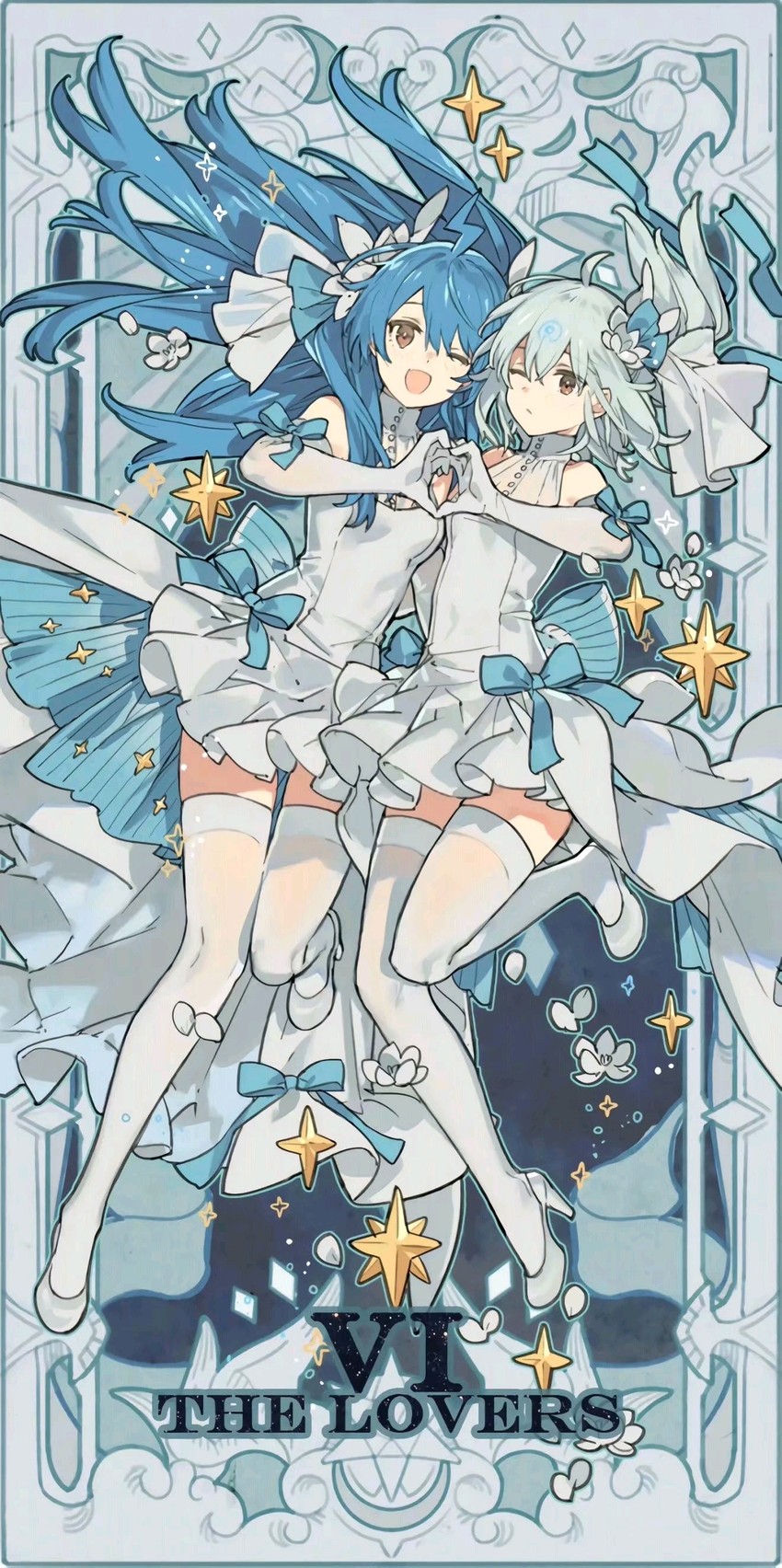 bili girl 33 and bili girl 22 (bilibili) drawn by starshadowmagician