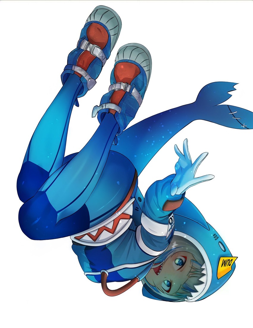 gawr gura (hololive and 2 more) drawn by skaarl_(artist)