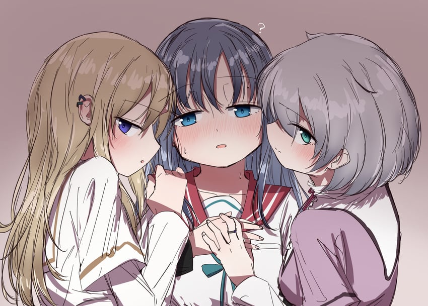 nanami yachiyo, azusa mifuyu, and yukino kanae (mahou shoujo madoka magica and 1 more) drawn by sakaemdg
