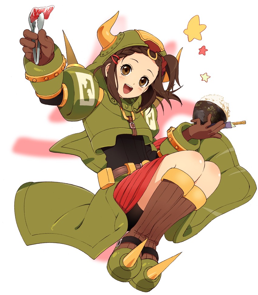 kaburagi kaede and rock bison (tiger & bunny) drawn by umishima_senbon
