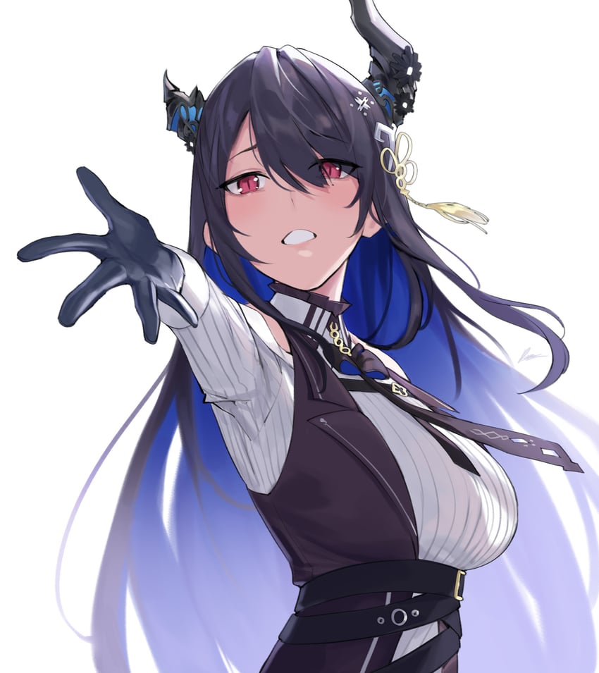 nerissa ravencroft (hololive and 1 more) drawn by dasdokter