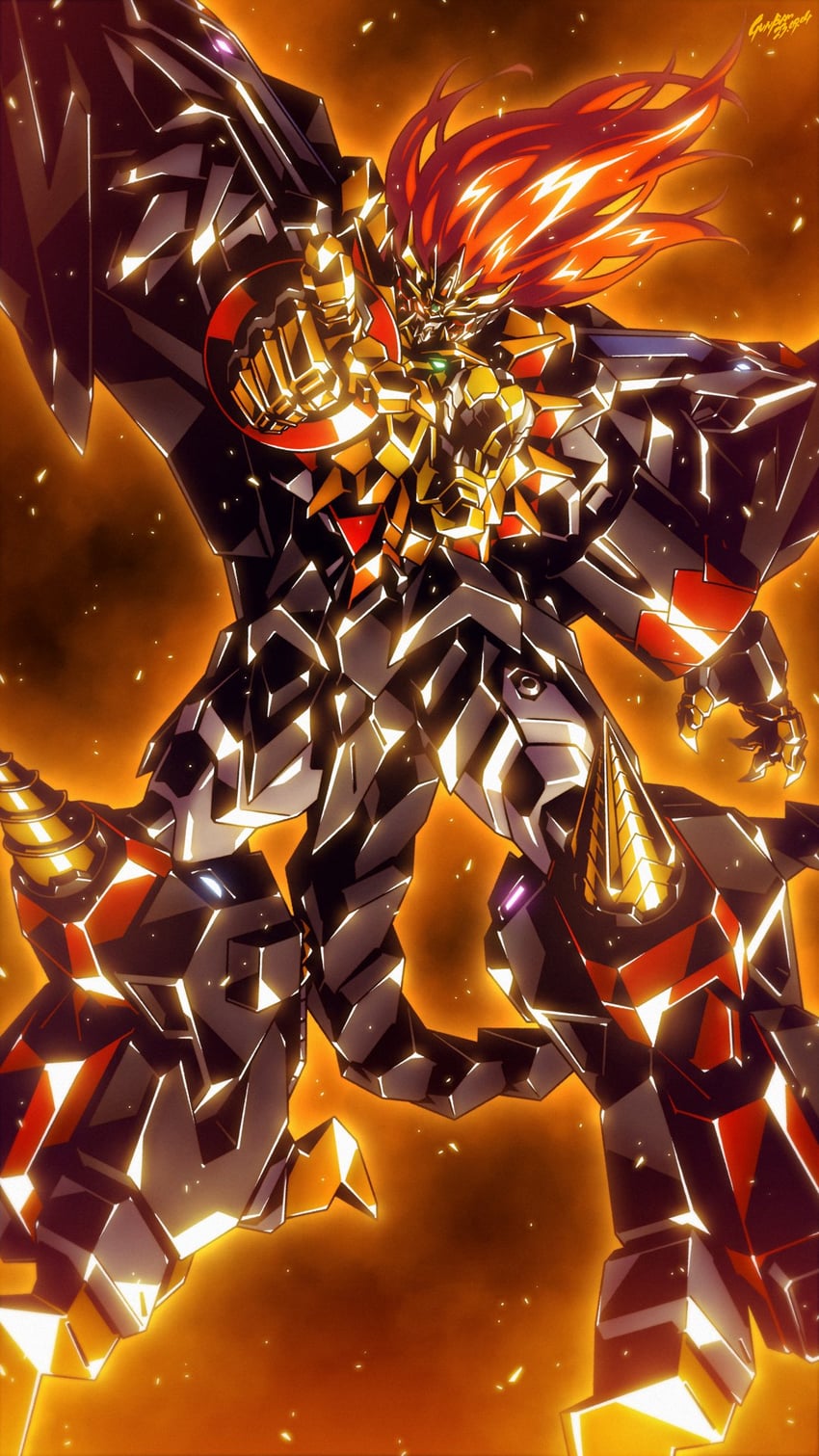 genesic gaogaigar (yuusha series and 1 more) drawn by babamba