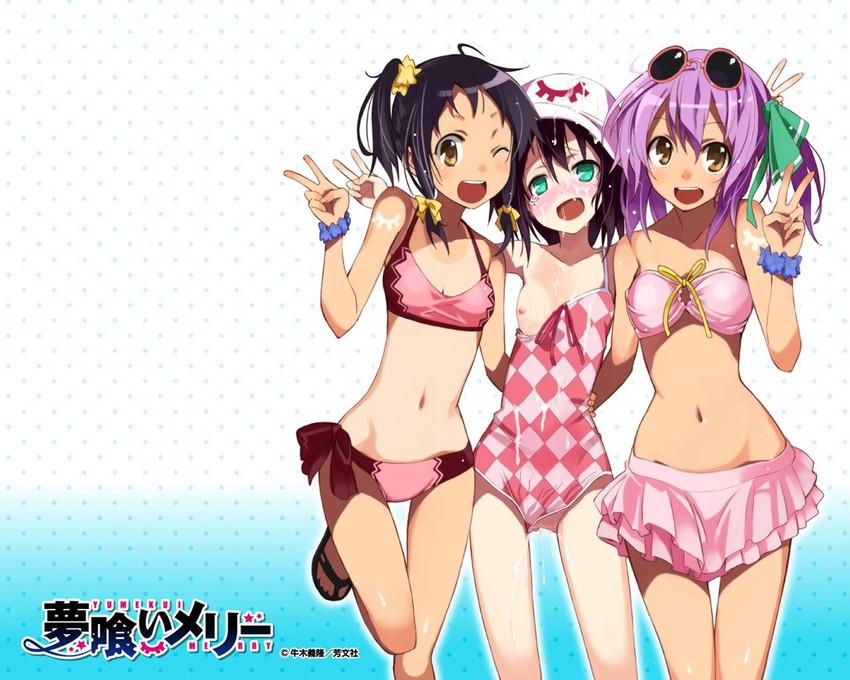 merry nightmare, tachibana isana, and kounagi yui (yumekui merry) drawn by ushiki_yoshitaka