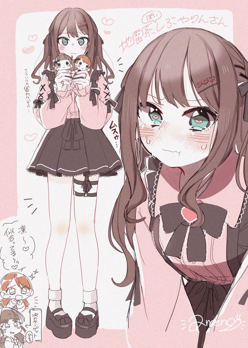 shibuya rin, hojo karen, and kamiya nao (idolmaster and 1 more) drawn by suzugaeru