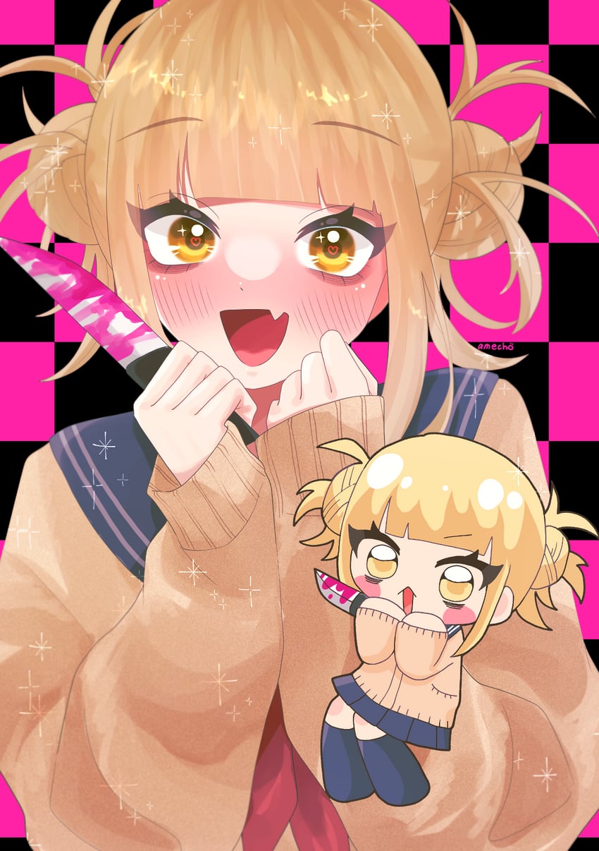 toga himiko (boku no hero academia) drawn by amecho_wa