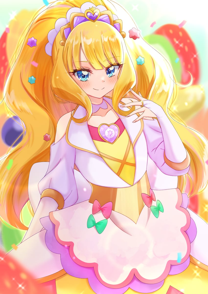 kasai amane and cure finale (precure and 1 more) drawn by sugimura_mickey