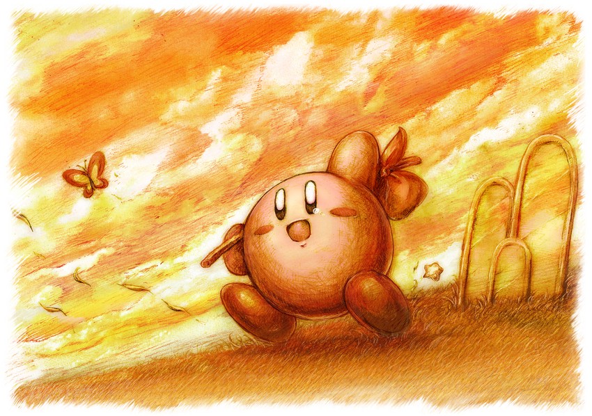 kirby and morpho knight (kirby and 1 more)