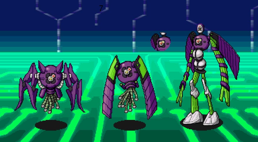 protogizmon, gizmon xt, and gizmon at (digimon and 1 more) drawn by chasedownall